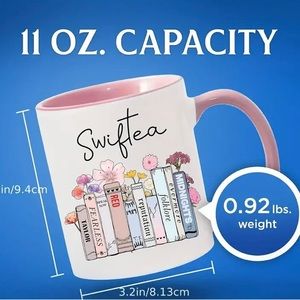 Elevate with this stylish mug, the perfect addition to any Swiftie's collection.